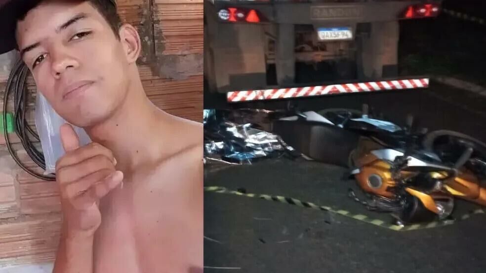 Imagem de compartilhamento para o artigo Jovem morre ao bater moto em caminhão parado na BR163 em São Gabriel do Oeste da MS Todo dia